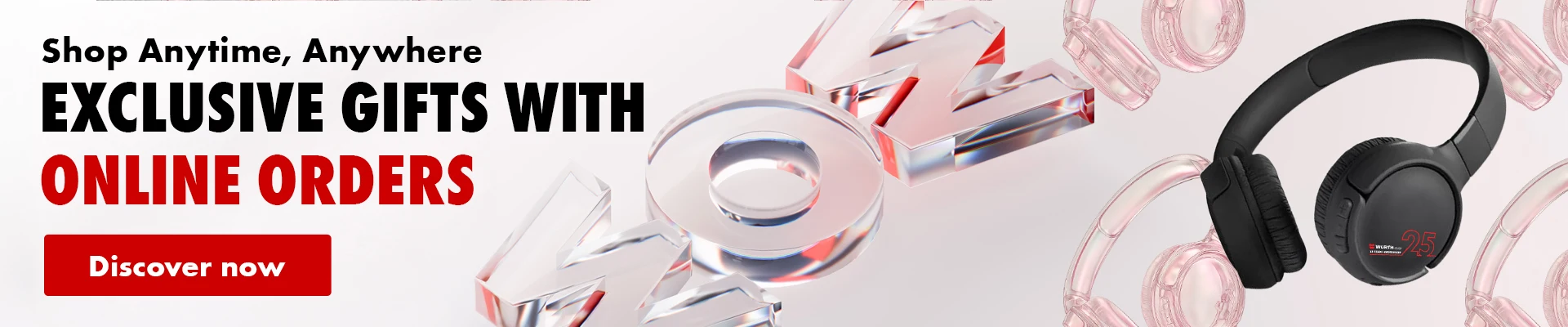 Exclusive gifts with online orders - discover now.
