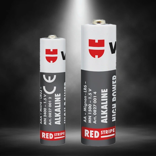 Power your essential work equipment, household electronics, and professional measuring instruments with Würth Alkaline Batteries.