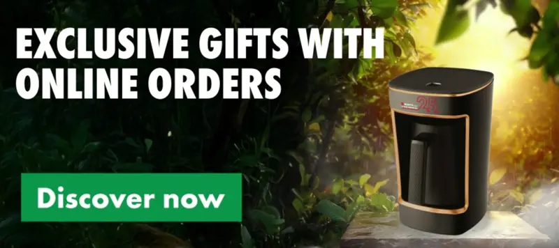 Exclusive gifts with online orders - discover now.